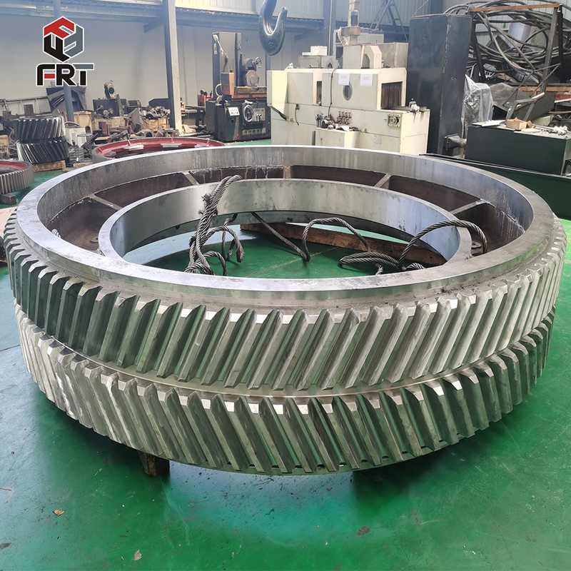 洛阳机械厂家数控龙门铣五轴加工非标大模数重型齿轮齿圈齿条