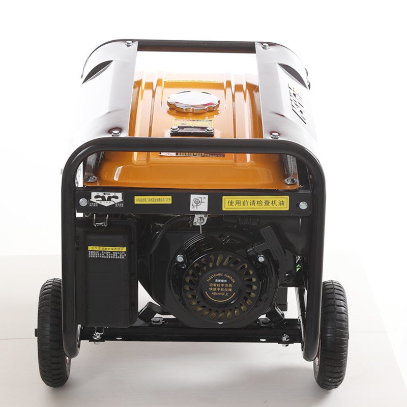 福安全铜电机小型汽油发电机220v家用380V 3KW多燃料现货速发