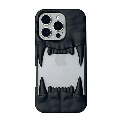 高级感小众创意牙齿手机壳