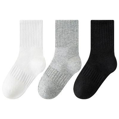 休闲网眼袜夏季抗菌防臭儿童袜子