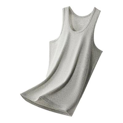 雅鹿男士纯棉夏季运动打底背心男