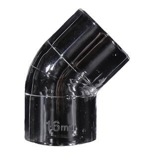 龙祥宫水族箱鱼缸45度透明弯头高清透明加厚亚克力管件接头3分4分