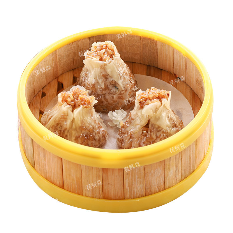 大个糯米烧麦广式早茶包点