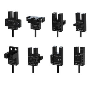 感应光眼u槽型光电传感器ee-sx670-wr1/2/3/567t Y44限位开关微小