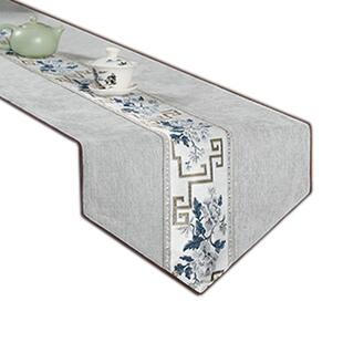 防水桌旗新中式禅意茶几桌布高级感茶布轻奢高端茶席现代简约台布