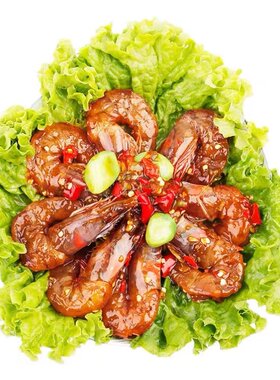 甜辣生腌大虾鲜活制作顺丰包邮