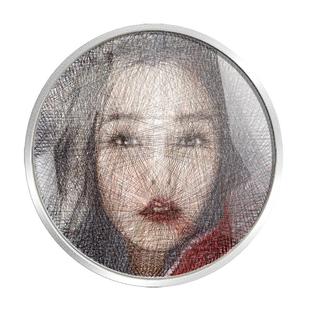 彩色钉子绕线画DIY手工制作成品定制照片钉子画弦丝画生日礼物