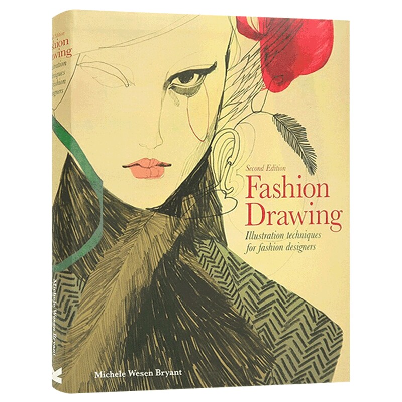 时尚绘图 第二版 英文原版 Fashion Drawing Second Edition 时装设计师的插图技巧 进口艺术 英文版 进口英语书籍