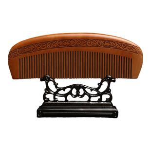 白象桃木梳子礼盒装天然整木家用随身便携学生男女士专用长发按摩