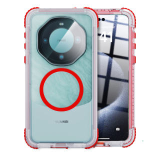 华为mate60Pro防水手机壳60Pro+浮潜水下游泳密封保护RS非凡大师防尘镜头全包防摔骑手防雨户外保暖溯溪漂流