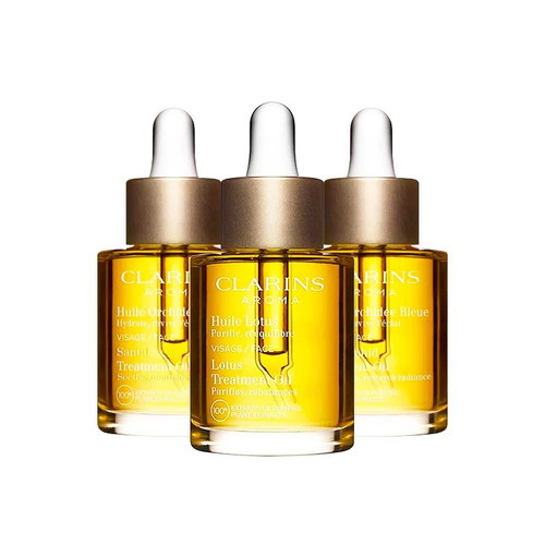 【自营】Clarins/娇韵诗兰花油面部精油护理油护肤精华补水保湿
