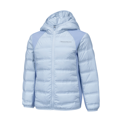 斯凯奇儿童新款三防轻薄羽绒服