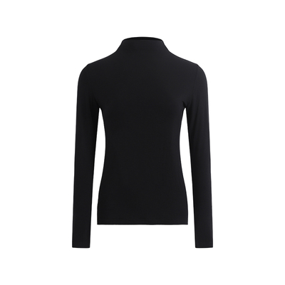 女士简约莫代尔长袖内搭打底衫