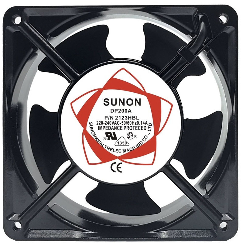 SUNON台湾建准交流AC 220V轴流风机电箱机柜工业排风静音散热风扇