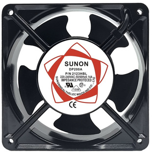 SUNON台湾建准交流AC 220V轴流风机电箱机柜工业排风静音散热风扇