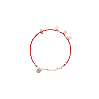 SecondMoon小众高级纯银红绳手链s925新年好运手绳