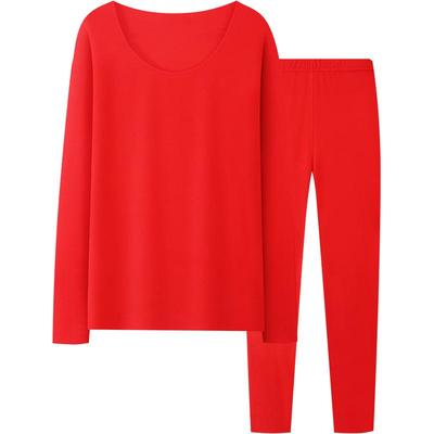 膨体发热纤维抗菌无痕保暖内衣