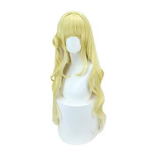 鸣潮菲比cos假发甜美可爱金黄卷发仿真头皮顶蓬松假毛