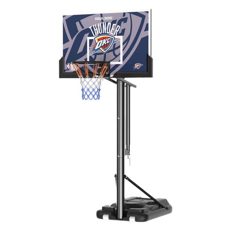 NBA官方联名篮球架篮球框手摇升降可移动雷霆队