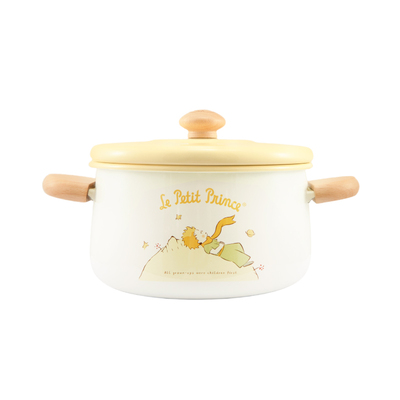 树可搪瓷双耳锅加厚专用小锅