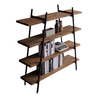 卿华简约现代多层实木书架置物架
