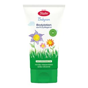 Topfer特福芬有机婴儿润肤乳滋润舒缓宝宝低敏儿童清爽身体乳