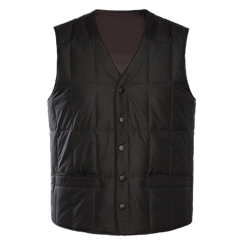 波司登羽绒服男内胆背心秋冬爆款中老年居家短款马甲坎肩爸爸装潮