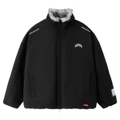 SG鲨鱼嘴座山雕毛领棉服