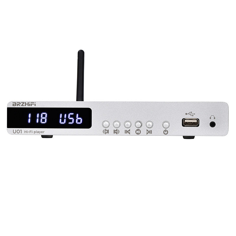 BRZHIFI U01无损音乐U盘APE播放器 ES9038解码器 数字转盘蓝牙5.0