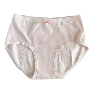 彩田内裤女生理裤24年新款新疆棉+莫代尔中腰透气防漏月经期短裤