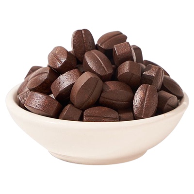 混合咖啡糖500g咖啡豆糖可咀嚼散装醇香黑coffee网红零食小吃糖果