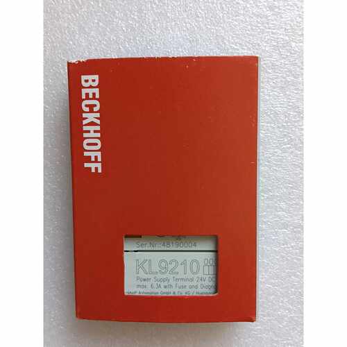 【请询价】ECKHOFG倍福模块KL9210全新品现货顺丰包