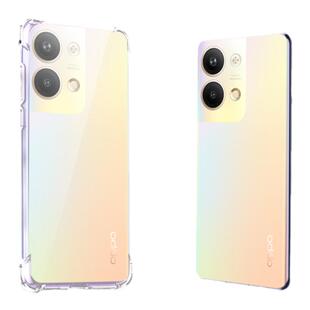 适用OPPOReno9pro手机壳透明Reno9新款Reno8防摔7se保护套6超薄硅胶软壳5k男女高端外壳个性简约镜头全包Pro+