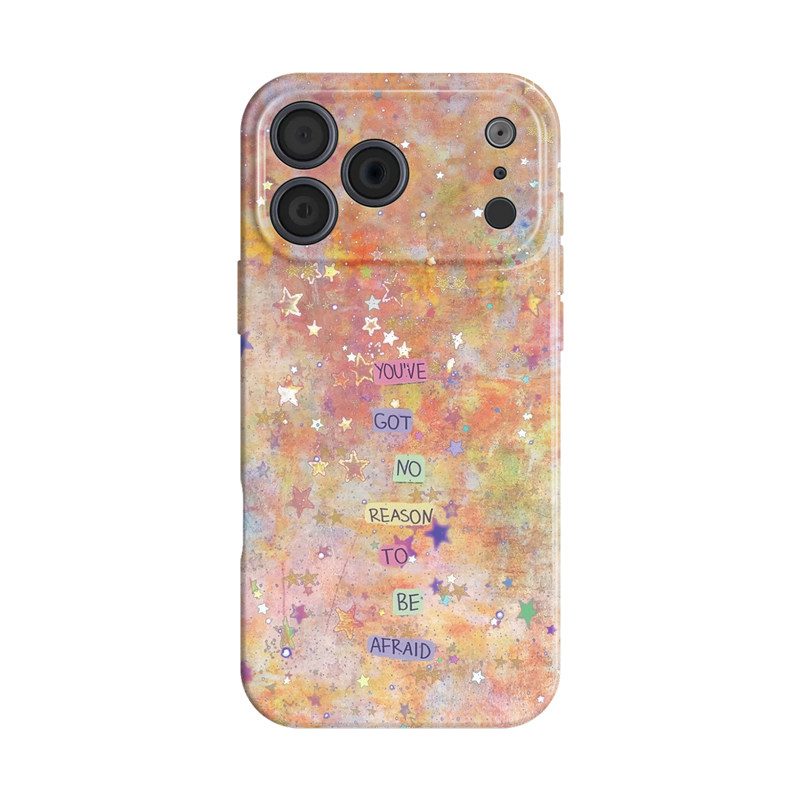勇敢的星~幸运涂鸦ins适用苹果17promax手机壳iphone16华为pura70小米15复古opporeno14荣耀400iqoo13红米k90