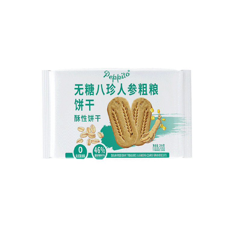 Peppito无糖粗粮酥性饼干240g