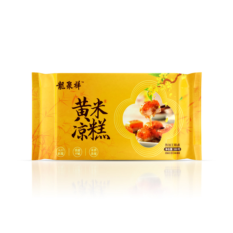 龙聚祥黄米凉糕大同特产甄糕桂花凉糕380g免切门店同款商用凉糕