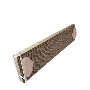 笼用固定猫抓板兔磨爪器瓦楞纸加密加硬猫抓垫实木猫咪玩具兔用品