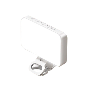 coofun迷你便携式自拍补光灯摄影rgb夹手机主播直播拍摄专用打光灯led氛围灯小巧户外手持专业柔光口袋美颜灯