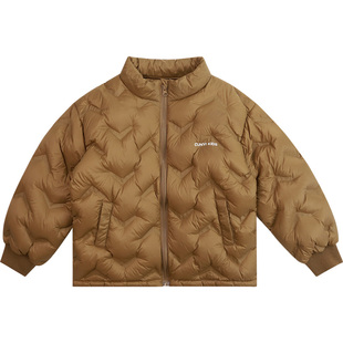 Cunyi纯一良品童装儿童羽绒服冬季新品中大童简约时尚防风外套