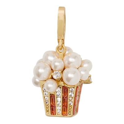 katespade爆米花吊坠项链挂件女