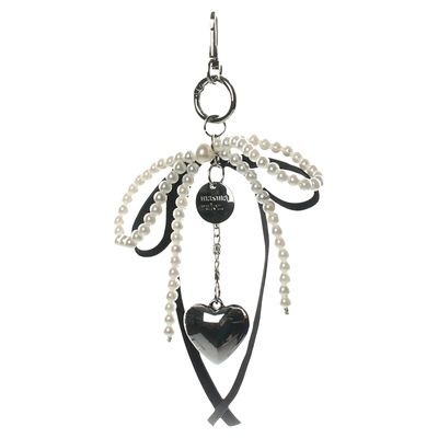 MASMARULEZ官方正品现货珍珠丝带钥匙扣背包挂件双肩包配件包挂件