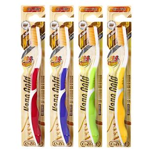 o-zone欧志姆纳米牙刷成人金添加超细软毛护龈家庭装家用韩国进口