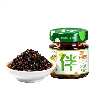 2瓶装湖南风味豆鼓下饭菜即食