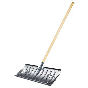 推雪铲地面除雪神器带轮清雪锹庭院人工扫雪工具加厚大号家用户外