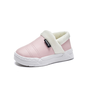 Miffy米菲童鞋女童加绒保暖一脚蹬2025冬季新款时尚百搭休闲棉鞋