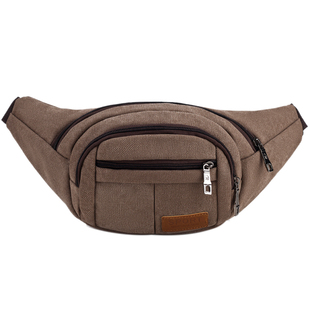 帆布大容量收钱腰包男士多功能耐磨新款工作户外工地干活用手机包