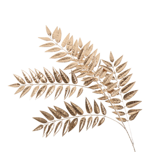 金色系仿真花新年福桶插花摆件尤加利冬青红果婚礼堂花材金小扇叶