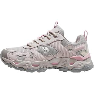 骆驼远途运动鞋男户外2025冬季防滑加绒棉鞋中高帮休闲鞋保暖鞋女