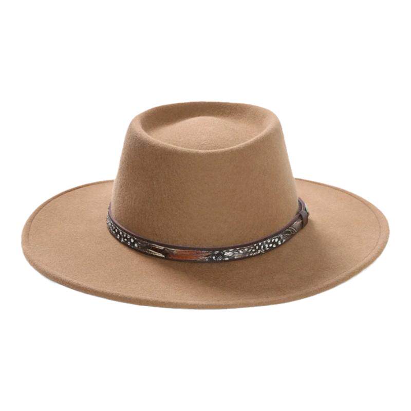 STETSON男帽子爵士帽礼帽凹痕顶