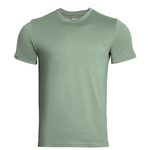 美利奴羊毛短袖t恤男户外速干衣夏季美丽诺跑步登山运动上衣H08